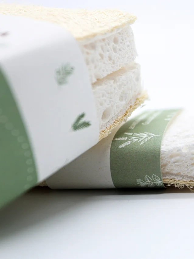 Ekologiczna gąbka bez plastiku (2 szt.)