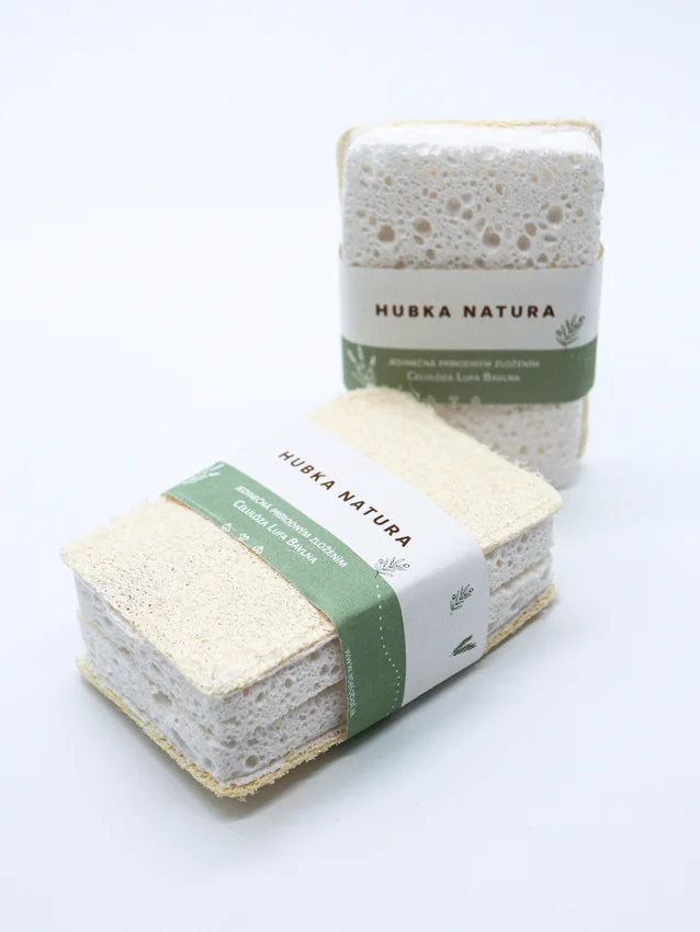 Ekologiczna gąbka bez plastiku (2 szt.)