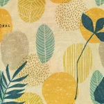 Woskoworek średni (27 x 33 cm) Foliage