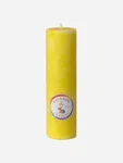 Świeca z wosku palmowego RAINBOW CANDLES - Żółta Żółty